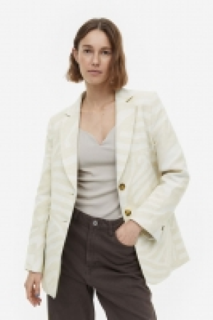 Blazer aus Strukturstoff