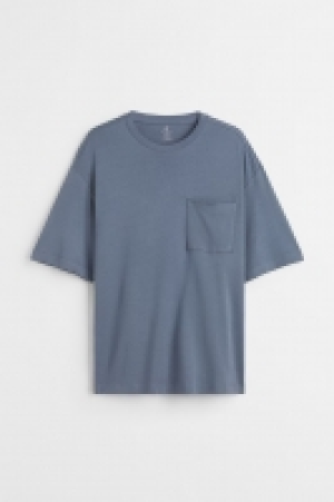 HM  T-Shirt mit Tasche Relaxed Fit