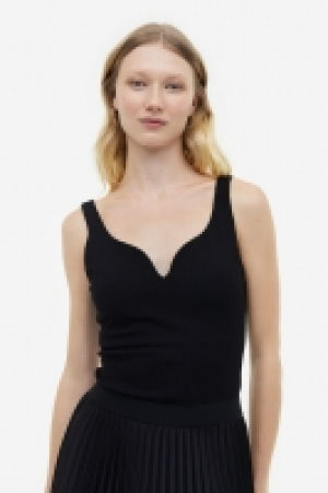 Geripptes Top