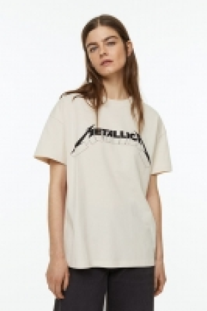 HM  Oversize-T-Shirt mit Druck