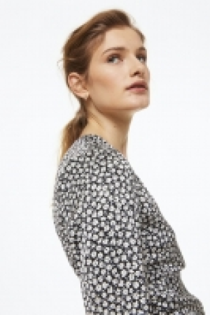 Wickelbluse aus Satin CHF 13.95