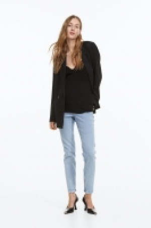 MAMA Slim Ankle Jeans