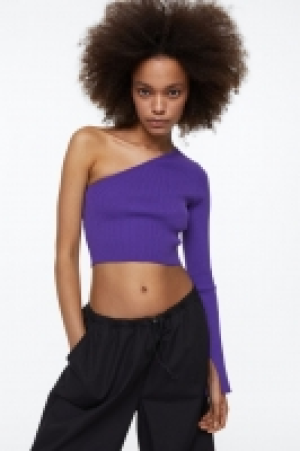 Geripptes One-Shoulder-Shirt CHF 14.95