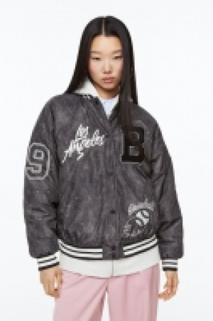 Bestickte Baseballjacke