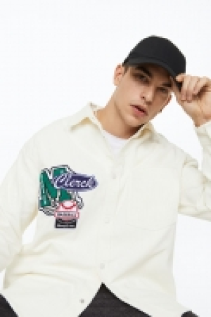Overshirt aus Cord in Oversized Fit CHF 30.95