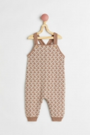 HM  Jacquard-Latzhose aus Baumwolle