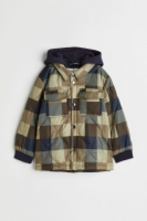 Steppjacke mit Kapuze