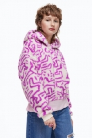 Hoodiejacke aus Teddyfleece CHF 17.95