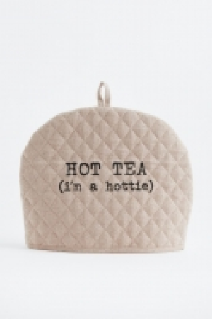 Teehaube aus Leinenmix