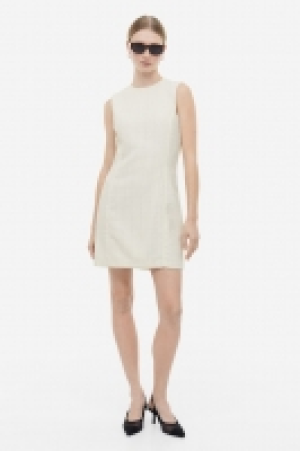 HM  Ärmelloses Bouclé-Kleid