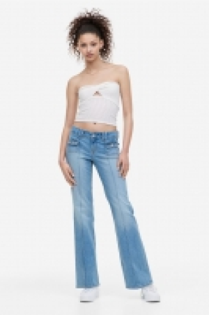 Flared Low Cargo Jeans