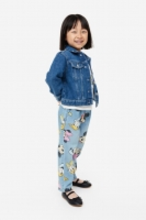 HM  Relaxed Fit Paper Bag Jeans