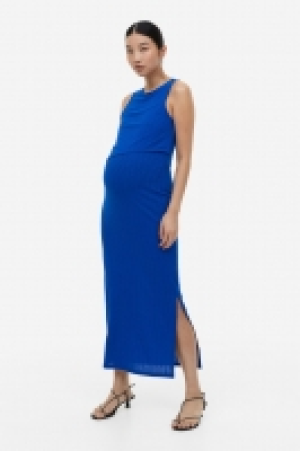 HM  MAMA Before < After geripptes Stillkleid