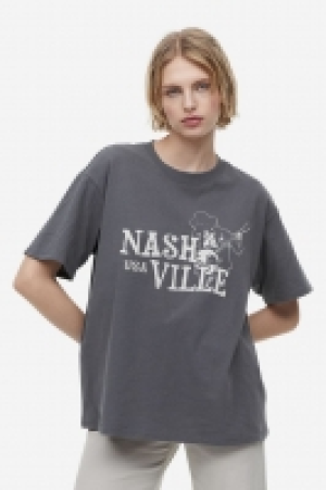 Oversized T-Shirt mit Print CHF 9.95