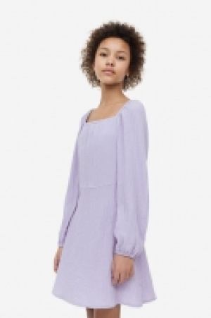 Kleid in A-Linie aus Seersucker