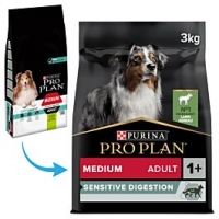 Qualipet  Pro Plan Dog Medium Adult OPTI DIGEST Lamm 3kg