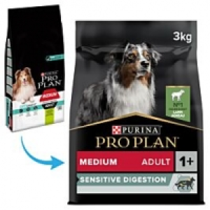 Qualipet  Pro Plan Dog Medium Adult OPTI DIGEST Lamm 3kg