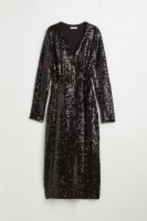 Paillettenkleid im Wickelschnitt CHF 55.95