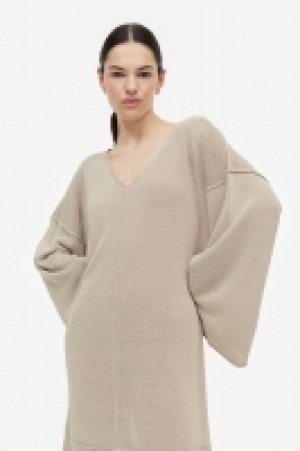 HM  Oversize-Kleid aus Feinstrick aus Seidenmix