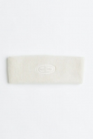 Geripptes Stirnband mit Stickerei CHF 6.95