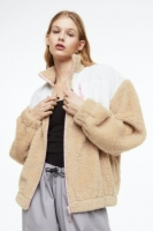 Jacke aus Teddyfleece CHF 27.95