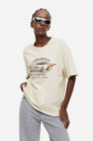 Oversized T-Shirt mit Print