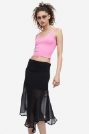 Asymmetrischer Crêpe-Jupe CHF 18.95