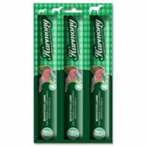Harmony Dog Snacks Meatsticks 3er Lamm 3x15g