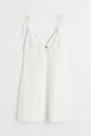 HM  Kleid mit Broderie Anglaise