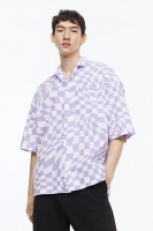 Gemustertes Freizeithemd Oversized Fit CHF 19.95