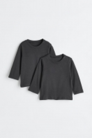 HM  2er-Pack Shirts aus Baumwolljersey