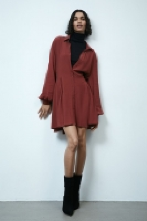 HM  Blusenkleid aus Crêpe
