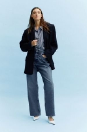 HM  Oversized Nadelstreifenblazer