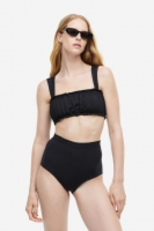 Wattiertes Bandeau-Bikinitop