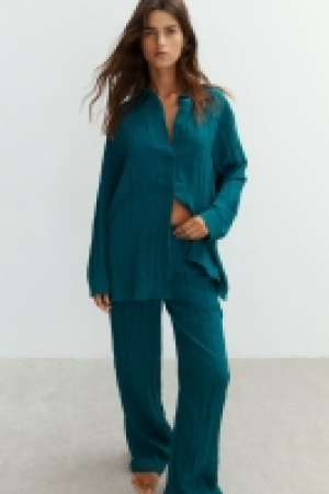 HM  Gecrinkelte Loungewear-Hose