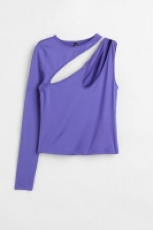 HM  One-Shoulder-Shirt mit Cut-out