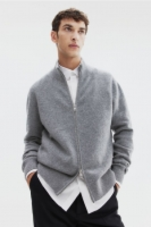 Wollcardigan mit Reissverschluss in Regular Fit CHF 83.95