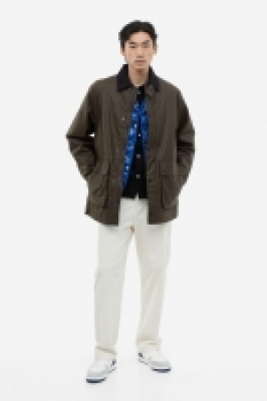 Wasserabweisende Canvasjacke in Loose Fit