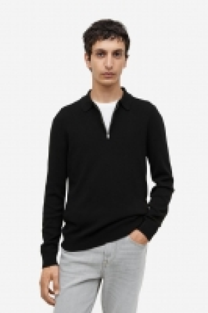 Poloshirt mit Zipper Slim Fit CHF 34.95