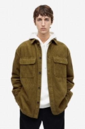 Cord-Shacket in Relaxed Fit CHF 34.95