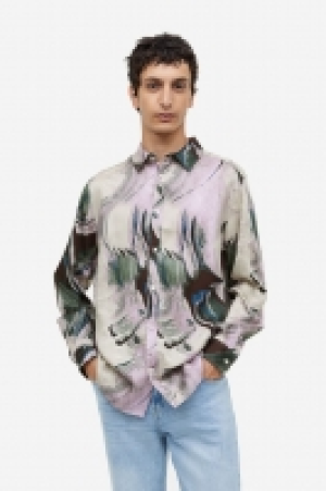 Hemd aus Lyocell in Regular Fit