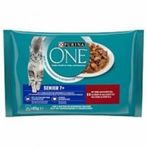 Qualipet  Purina ONE Senior mit Rind & Karotten