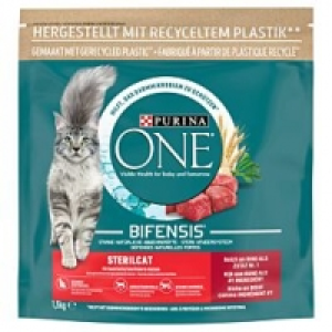 Qualipet  Purina ONE Trockenfutter Sterilcat Rind & Weizen 1.5kg