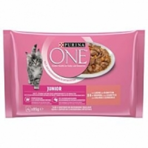 Qualipet  Purina ONE Junior Lachs Katzennassfutter