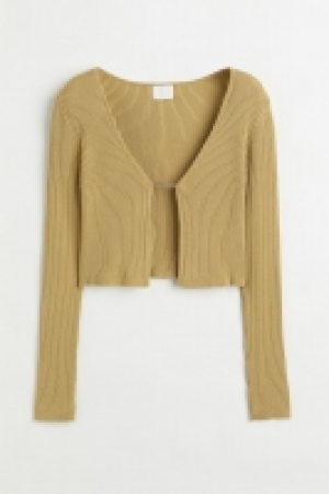 Gerippter Cardigan