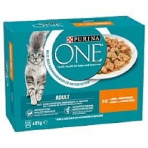 Qualipet  Purina ONE Katzenfutter Adult in Sauce mit Huhn