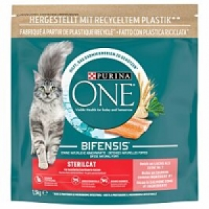 Qualipet  Purina ONE Trockenfutter Sterilcat Lachs & Weizen 1.5kg