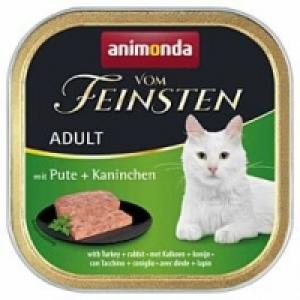 Qualipet  animonda Katzenfutter Vom Feinsten Adult mit Pute & Kaninchen