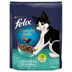 Felix Crunchy & Soft Lachs, Thunfisch & Gemüse 950g CHF 4.15