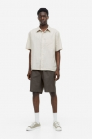 Shorts aus Leinenmix Relaxed Fit CHF 24.95